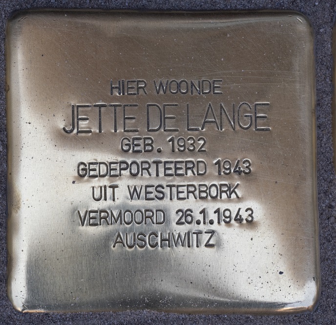 Stolpersteine Veenweg 10 #3