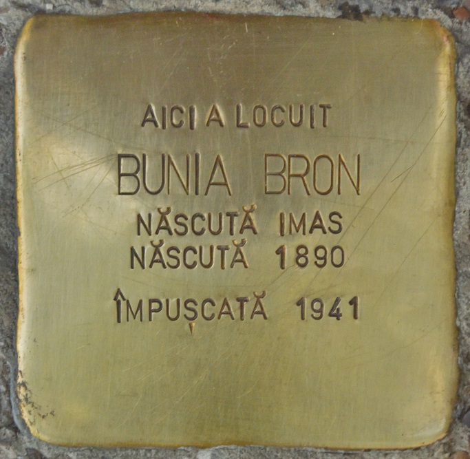 Stolperstein Armenească 27