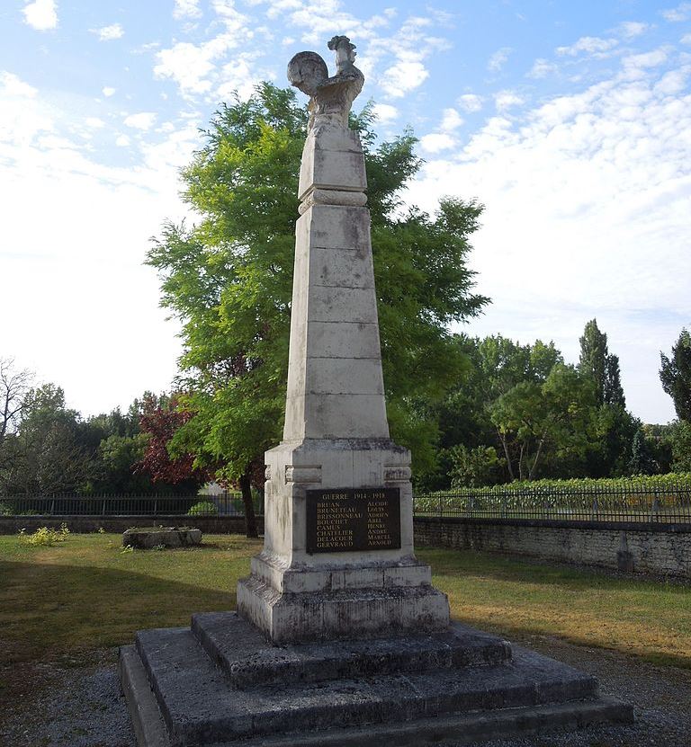 Monument Eerste Wereldoorlog Saint-Palais-du-Né