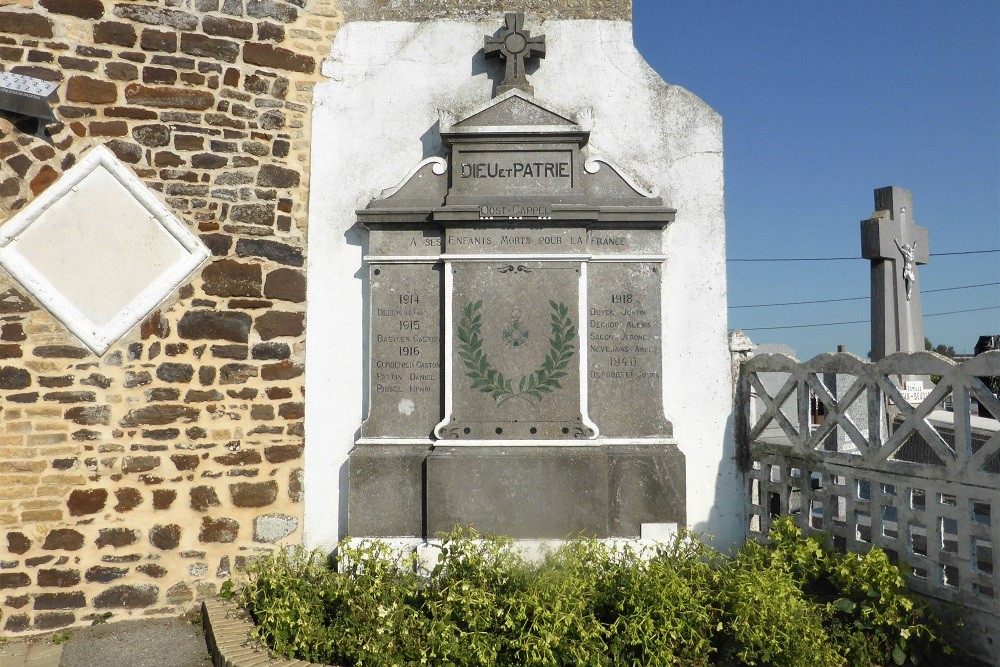 Oorlogsmonument Oost-Cappel