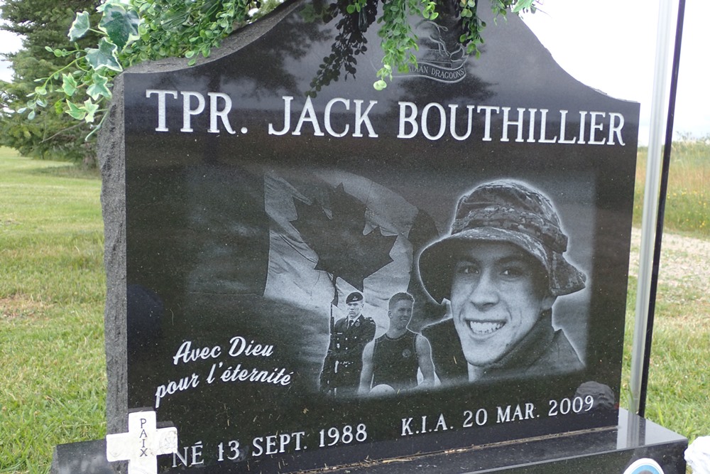 Canadian War Grave Cimetire Monseigneur Pierre Grenier