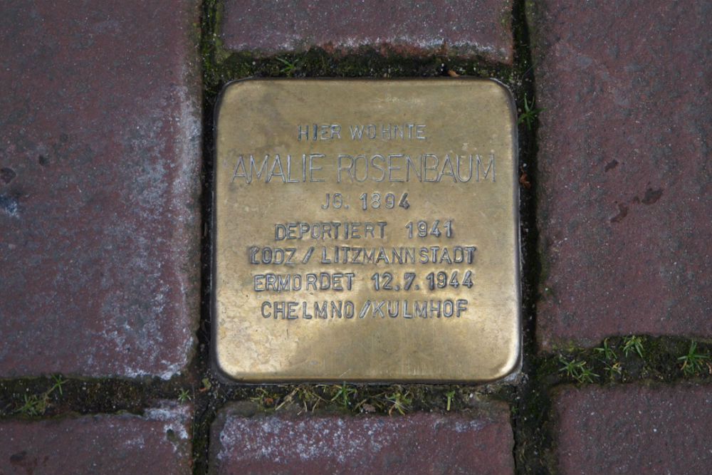 Stumbling Stone Hagsche Straße 27 #1