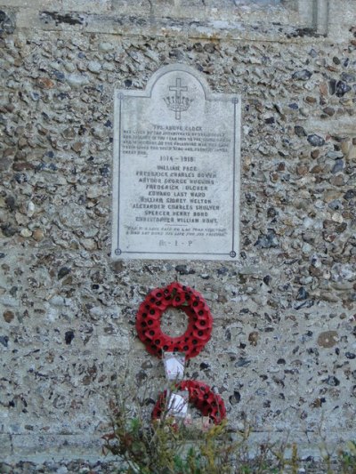 Oorlogsmonument All Saints Church