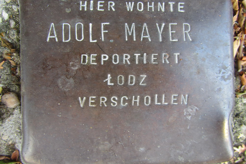 Stolpersteine Siemensstrae 60 #3