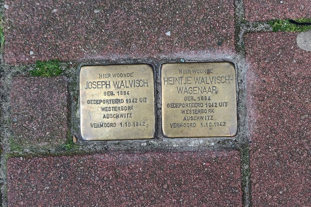 Stolpersteine Vrolikstraat 96 #1