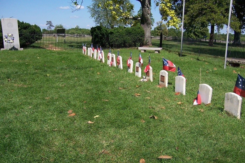 Cemetery of the 15 who fell at Appomattox