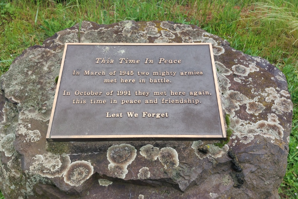 Plaque This Time in Peace - Lest we Forget #1