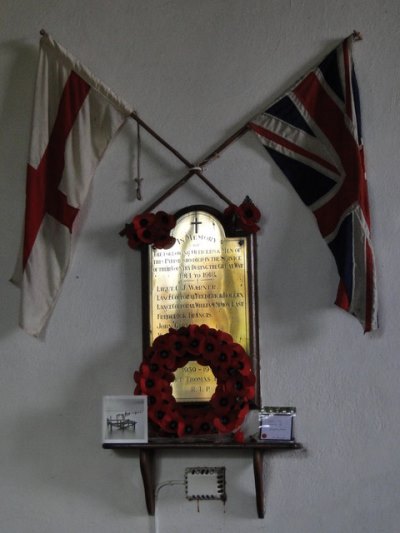 Oorlogsmonument Brettenham Church #1