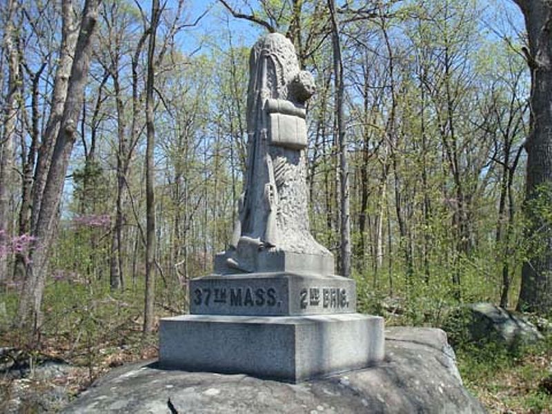 37th Massachusetts Volunteer Infantry Regiment Monument #1