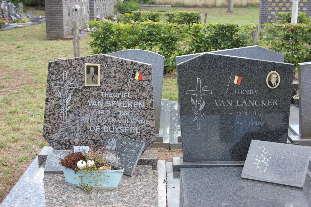 Belgische Graven Oudstrijders Olsene Nieuwe Begraafplaats #3
