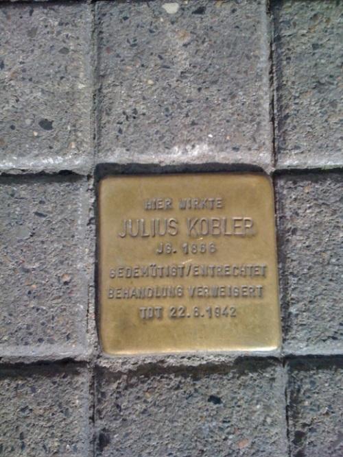 Stolperstein Kirchenallee 39 #1