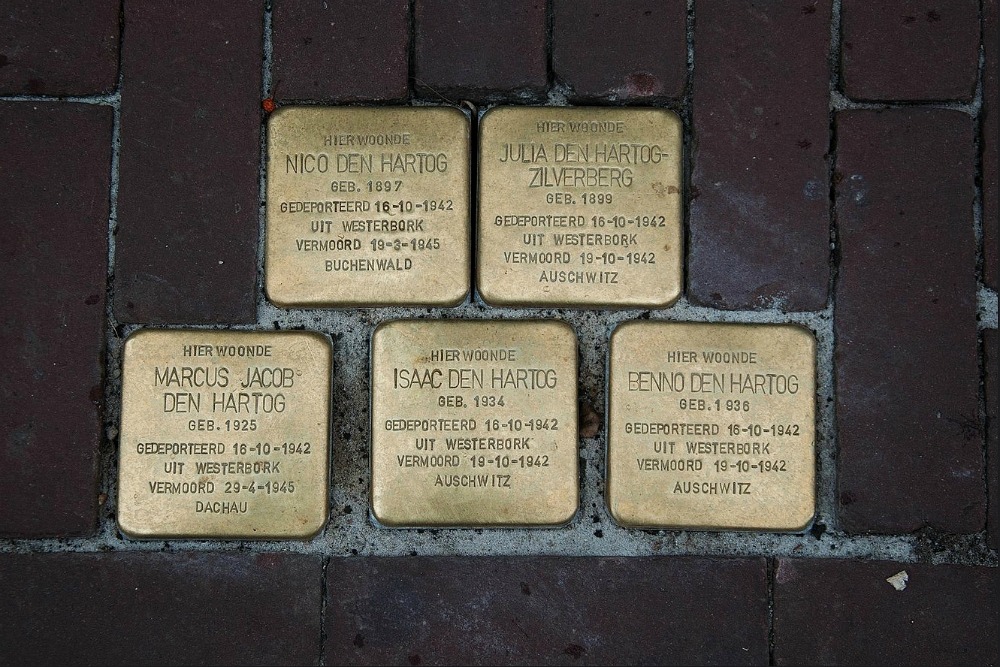 Stolpersteine Peperstraat 5 #1