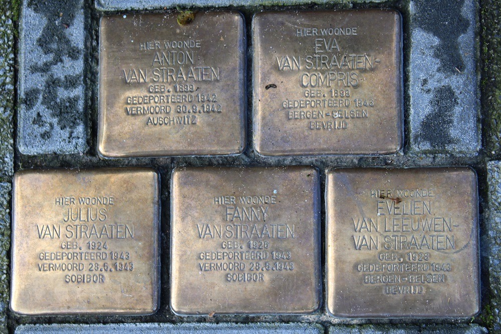 Stolpersteine Amalia van Solmsstraat 107