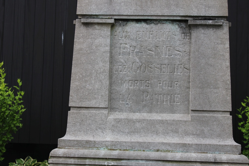 Oorlogsmonument Frasnes-lez-Gosselies #4