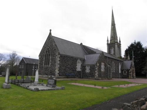 Oorlogsgraf van het Gemenebest Drummaul Church of Ireland Churchyard #1