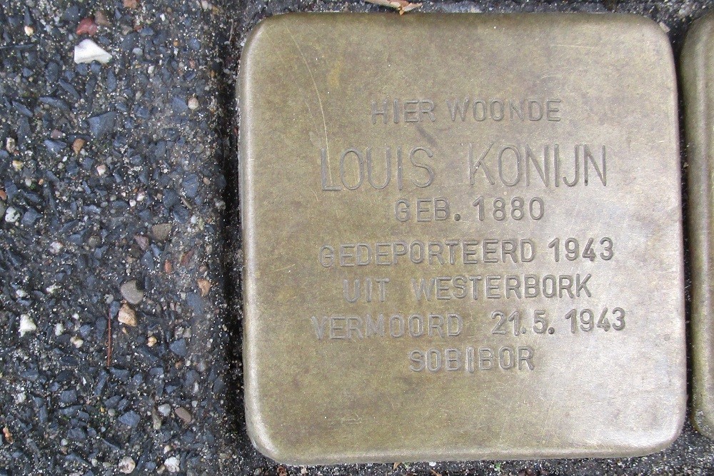 Stolpersteine Koningin Wilhelminalaan 405a #2