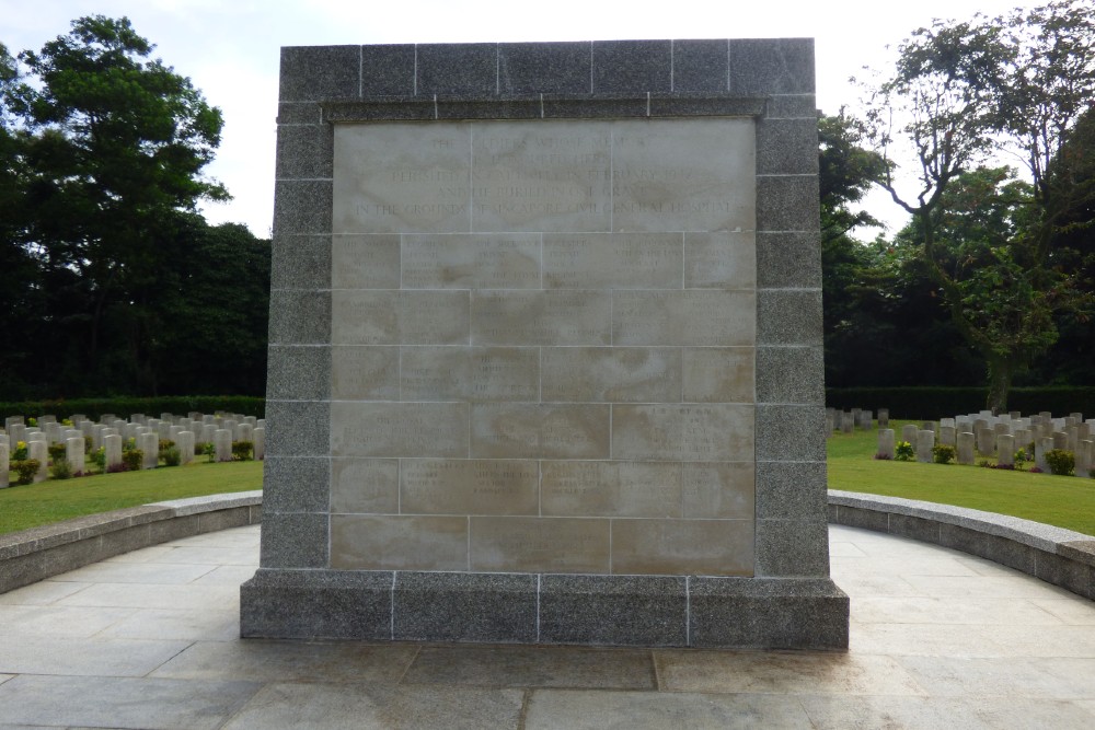 Memorial Civil Hospital Grave Singapore