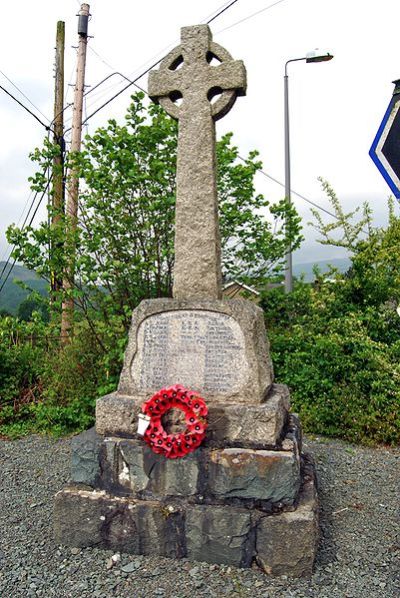 Oorlogsmonument Llanfachreth