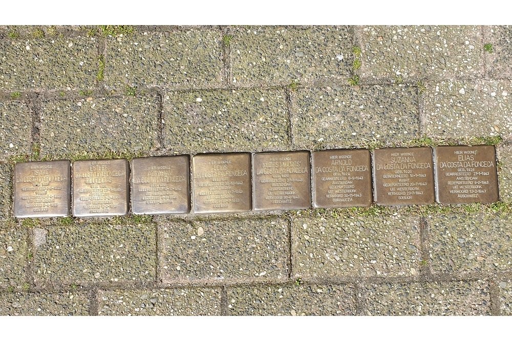 Stolpersteine Nieuwe Kerkstraat 145