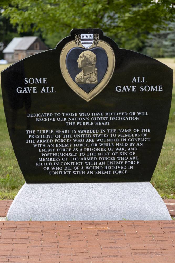 Oneida Veteran's Memorial Wall & Purple Heart Monument #5