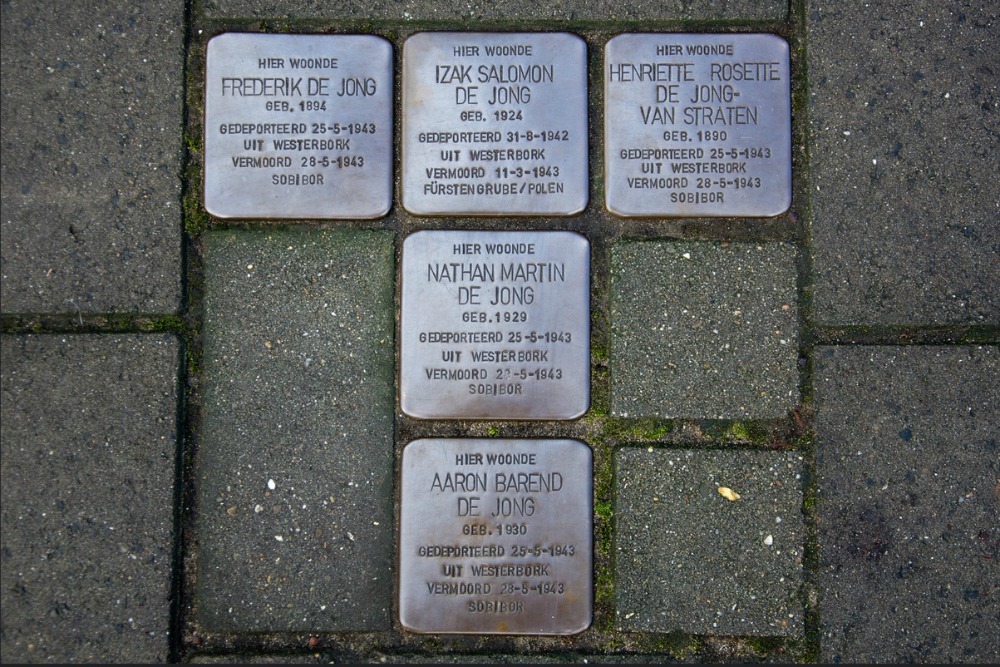 Stolpersteine Ridderstraat 29 #1