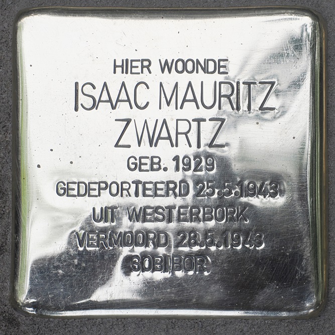 Stolpersteine Kerkstraat 12 #4