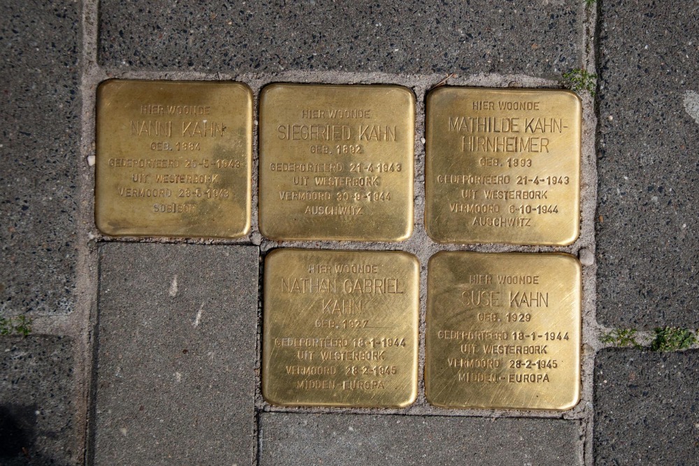 Stolpersteine Molenstraat 80 #1