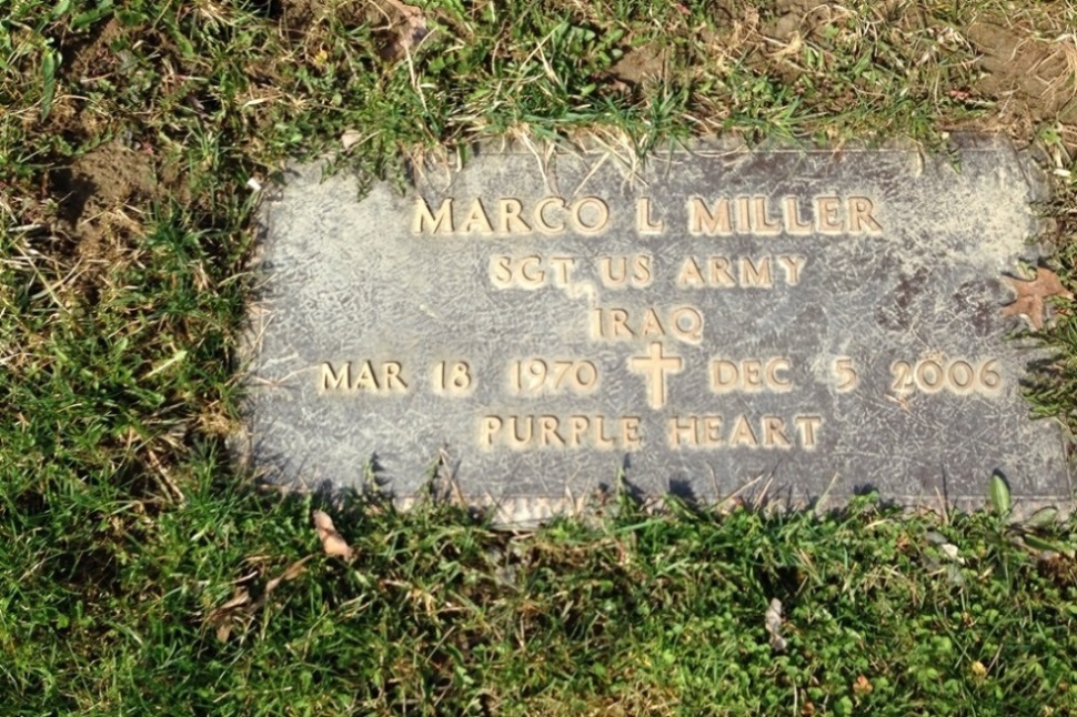 American War Grave Oakwood Cemetery #1