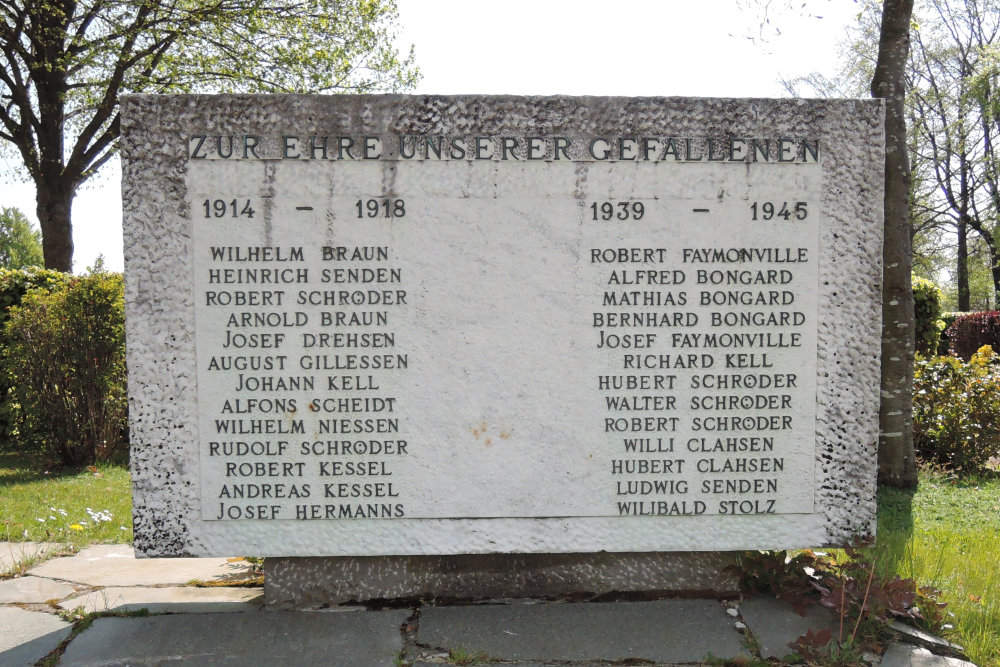 War Memorial Huppenbroich #2