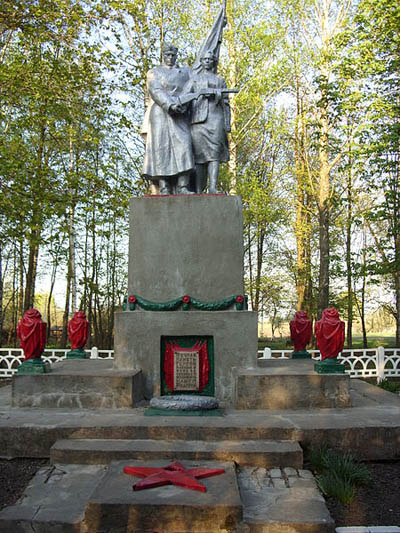 Mass Grave Soviet Soldiers Shkurativka #1