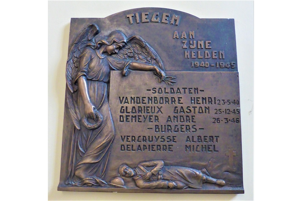 Memorials War Victims Tiegem