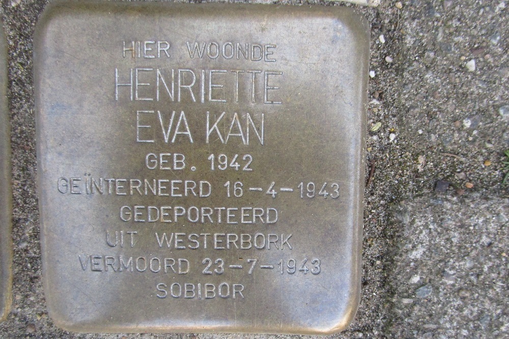 Stolpersteine Danie Theronstraat 21 I #4