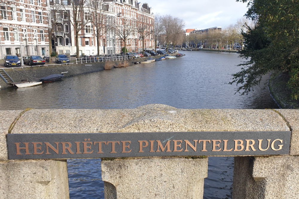 Herdenkingsborden Henritte Pimentelbrug #4