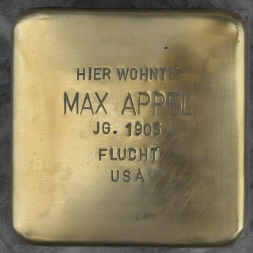 Stolpersteine Erfurter Straße 6 #2