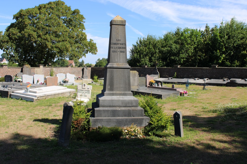 Oorlogsmonument Liberchies Begraafplaats	 #2