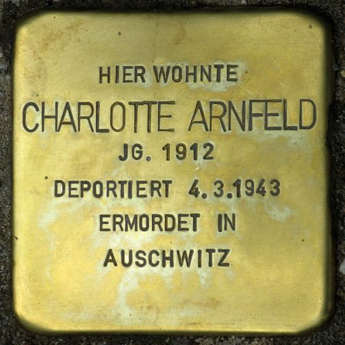 Stolperstein Binzstrae 66