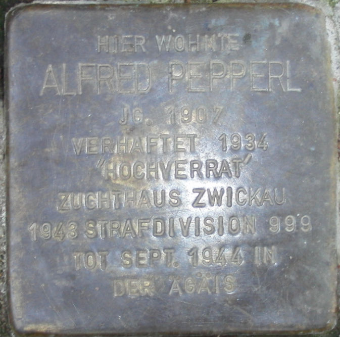 Stolperstein Further Straße 32 #1