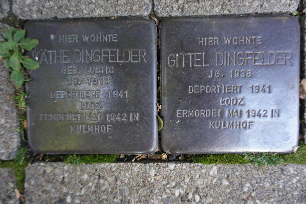 Stolpersteine Auguststrae 14 #3