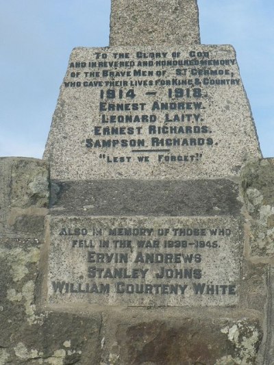 Oorlogsmonument Germoe #2