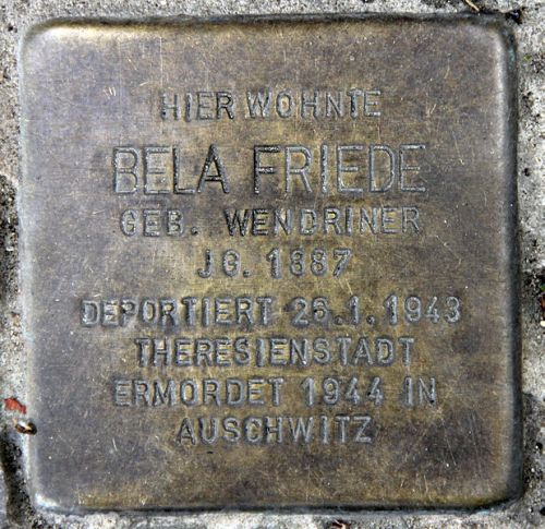 Stolpersteine Aachener Straße 4