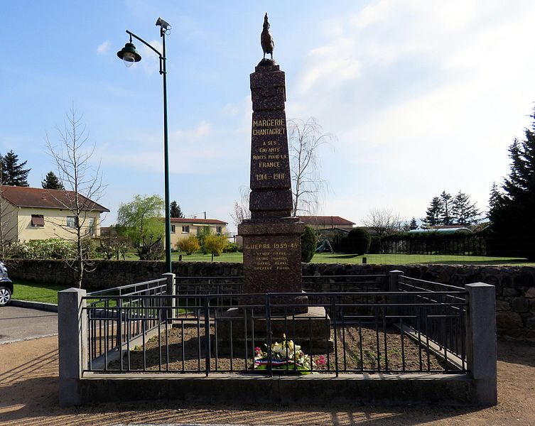 Oorlogsmonument Margerie-Chantagret