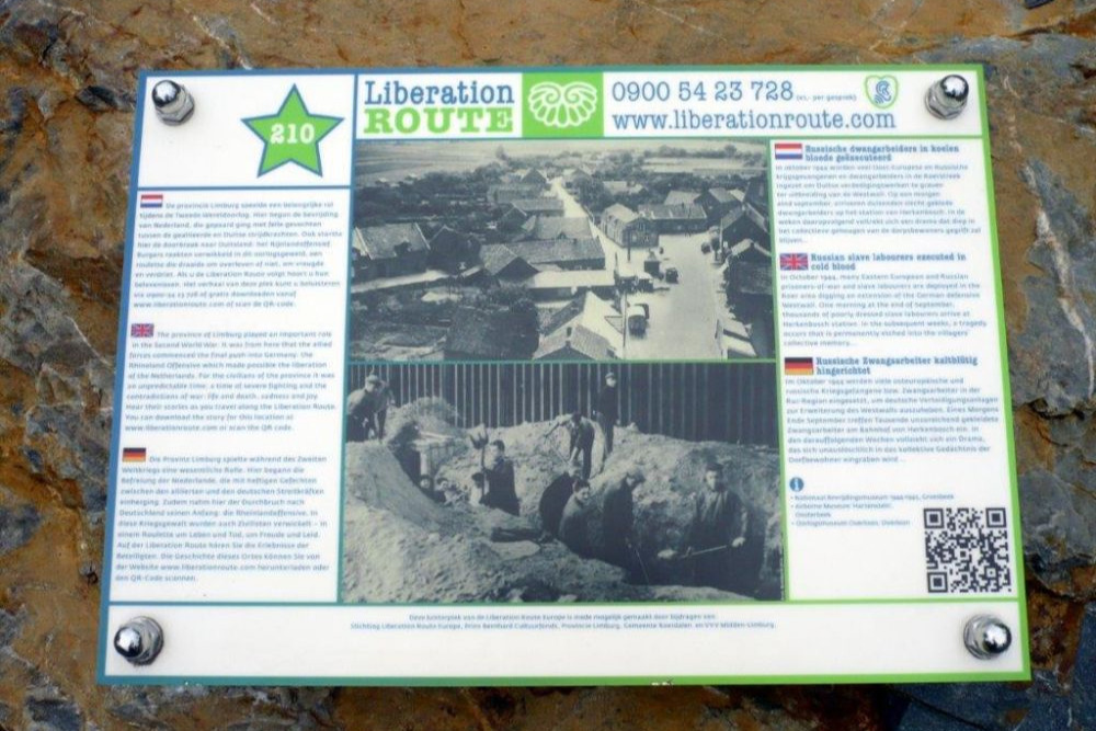 Liberation Route Marker 210: Russian slave labourers executed in cold blood #3