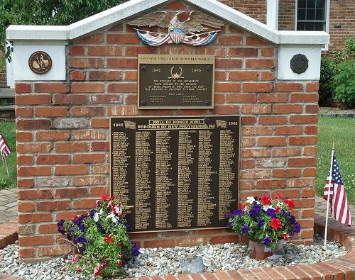 Oorlogsmonument Tweede Wereldoorlog New Providence