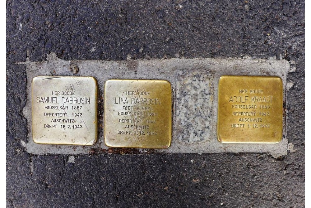 Stolpersteine Markveien 28 #1