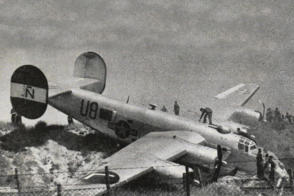 Crashlocatie B-17 Flying Fortress & B-24 Liberator