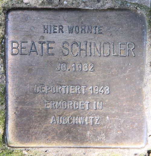 Stumbling Stones Martin-Luther-Straße 127 #1