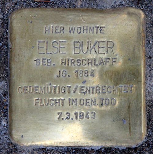 Stolpersteine Weimarer Straße 28