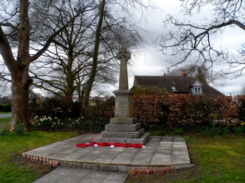 War Memorial Monks Risborough