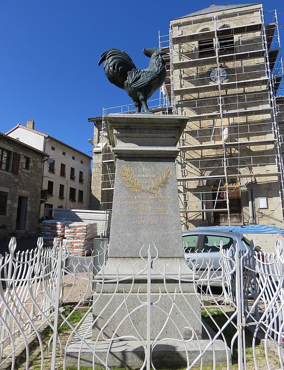 Oorlogsmonument Bellevue-la-Montagne