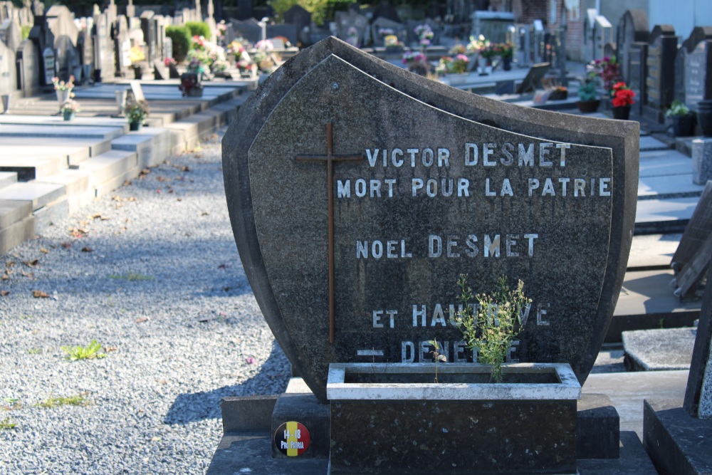 Belgische Oorlogsgraven Vaulx	 #2